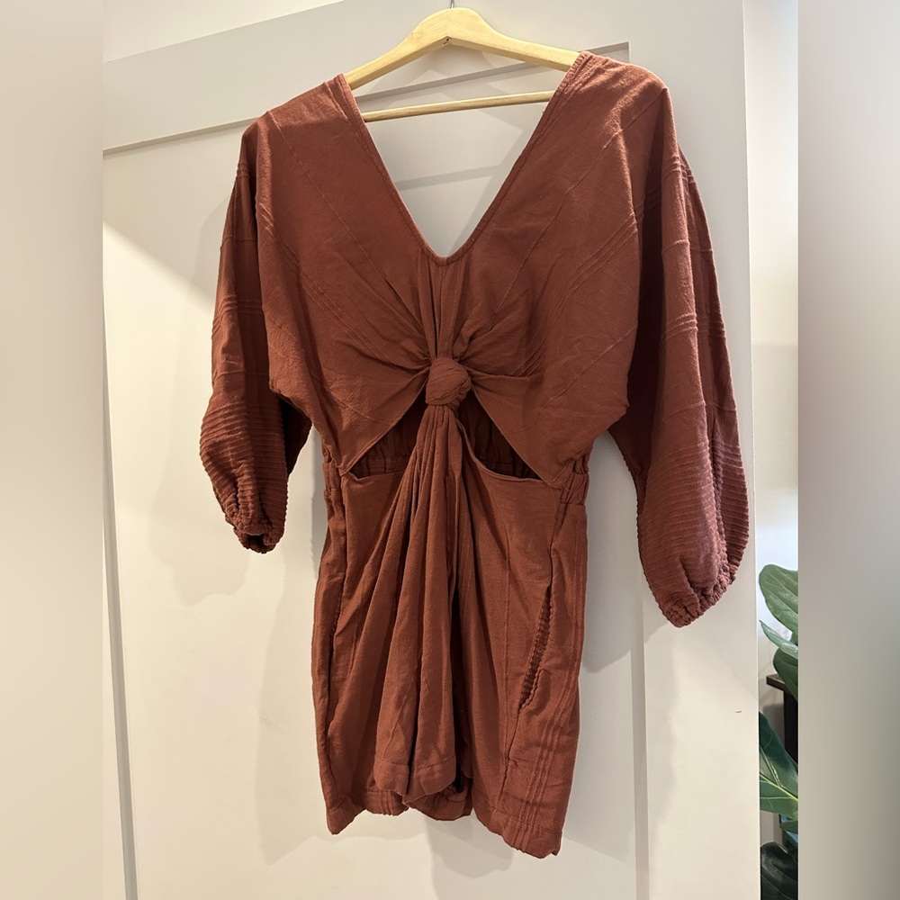 Free People knotty but nice romper NWT
